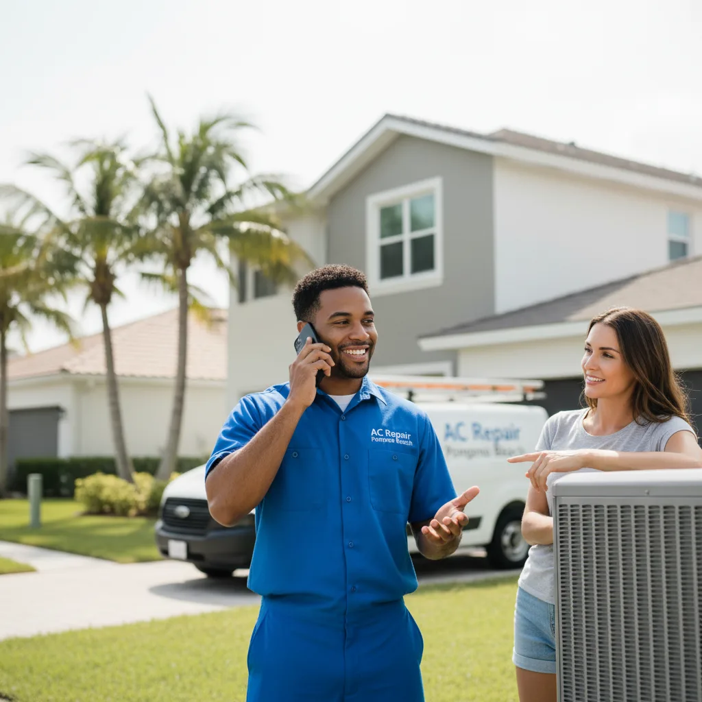 AC Repair Pompano Beach customer support in Bonham